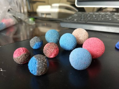 海绵胶球-金刚砂胶球